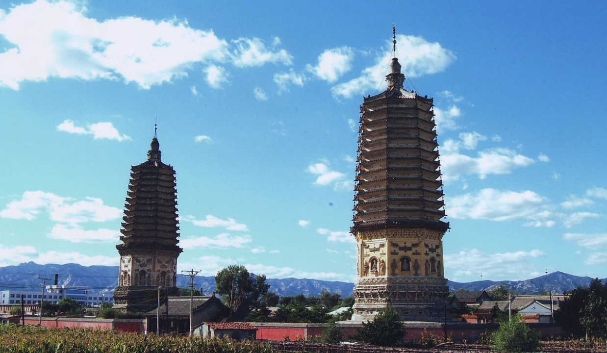 辽宁北镇双塔—崇兴寺